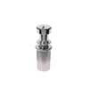 SU-100-C Boston  tailpiece studs, 2-pack, chrome