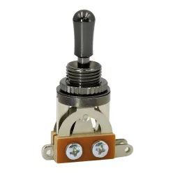   SW-20-BN2 Boston  toggle switch 3-way, made in Japan, black hardware and parts, nickel contacts