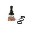 SW-23-BB Boston  toggle switch 3-way, open, black cap, black