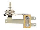 SW-230-N Switchcraft  toggle switch 3-way angled, no cap, for thin body guitars (SG, Explorer, Firebird), nickel