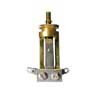 SW-250-G Switchcraft  toggle switch 3-way, long model, no cap, for USA made LP-model guitars, gold