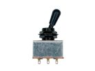 SW-5-BB Boston  toggle switch 3-way, block shape, black knob, black