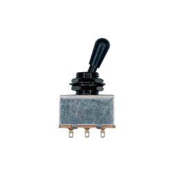   SW-5-BB Boston  toggle switch 3-way, block shape, black knob, black