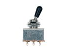 SW-5-CB Boston  toggle switch 3-way, block shape, black knob, nickel