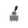 SW-5-CB Boston  toggle switch 3-way, block shape, black knob, nickel