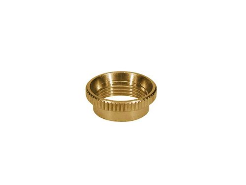 SW-DKN-G Switchcraft  switch nut, deep knurled, for thick top guitars, brass