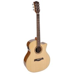   SWG-130-CE Richwood Master Series handmade guitar "Songwriter O", solid spruce & ovangkol, cutaway, Fishman Isys+