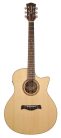 SWG-130-CE Richwood Master Series handmade guitar "Songwriter O", solid spruce & ovangkol, cutaway, Fishman Isys+