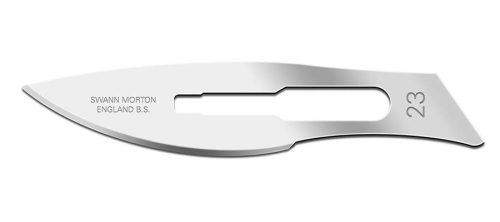 SWM23-20 Swann Morton  surgical scalpel blades no.23, non-sterile, 20 pieces