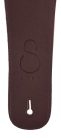 SWS1/BR Sire Basses  premium leather bass guitar strap 90mm wide, brown