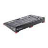 SZPB600 SX  aluminum alloy pedal board, 60x37x9cm, with heavy duty bag