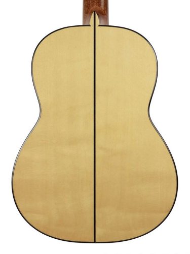 Sevillana B Salvador Cortez All Solid Performer Series flamenco guitar Blanca, Engelmann spruce top, cypress b&s, fan bracing, deluxe gigbag