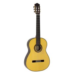   Sevillana N/Y Salvador Cortez All Solid Performer Series flamenco guitar Negra Amber, Engelmann spruce top, rosewood b&s, fan bracing, deluxe gigbag