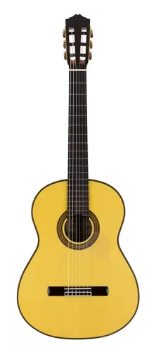 Sevillana N/Y Salvador Cortez All Solid Performer Series flamenco guitar Negra Amber, Engelmann spruce top, rosewood b&s, fan bracing, deluxe gigbag
