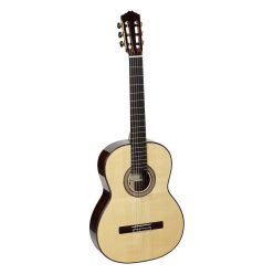   Sevillana N Salvador Cortez All Solid Performer Series flamenco guitar Negra, Engelmann spruce top, rosewood b&s, fan bracing, deluxe gigbag