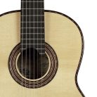 Sinfonia S Salvador Cortez All Solid Performer Series classic guitar, Engelmann spruce top, rosewood b&s, lattice bracing, raised fb, deluxe gigbag