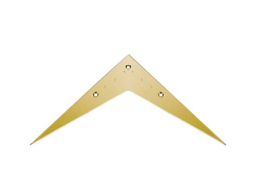 T-100-G Boston  tailpiece for electric guitar, V- model, gold