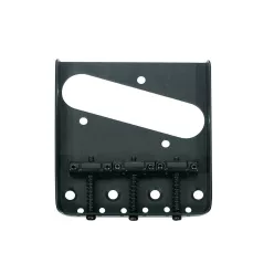   T-32-B Boston  bridge-tailpiece, Teaser tray style, grooved saddles, black