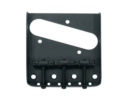 T-32-B Boston  bridge-tailpiece, Teaser tray style, grooved saddles, black