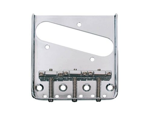 T-32-C Boston  bridge-tailpiece, Teaser tray style, grooved saddles, chrome