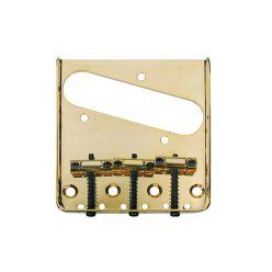   T-32-G Boston  bridge-tailpiece, Teaser tray style, grooved saddles, gold