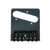 T-62-B Boston  bridge-tailpiece, Teaser, grooved saddles, flat plate, black, 80,5mm x 98,3mm