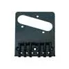 T-62-B Boston  bridge-tailpiece, Teaser, grooved saddles, flat plate, black, 80,5mm x 98,3mm