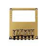 T-68-G Boston  bridge-tailpiece, Teaser, block saddles, flat plate /for humbucker, gold