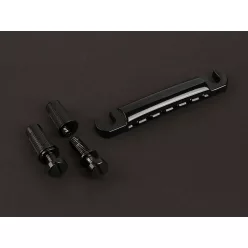   T-70-AB Boston  tailpiece guitar, LP-model, aluminum, with studs and anchors, black