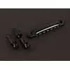 T-70-AB Boston  tailpiece guitar, LP-model, aluminum, with studs and anchors, black
