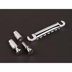   T-70-AC Boston  tailpiece guitar, LP-model, aluminum, with studs and anchors, chrome