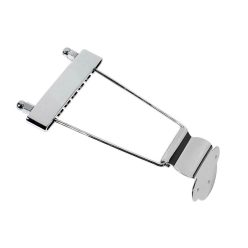   T-8-C Boston  tailpiece for semi acoustic guitar, length 46 + 115mm, chrome