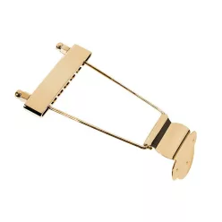   T-8-G Boston  tailpiece for semi acoustic guitar, length 46 + 115mm, gold