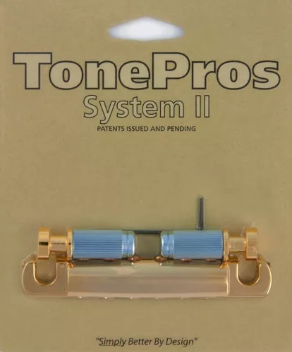 T1ZSA-G TonePros  T1ZSA tailpiece, for USA guitars, gold