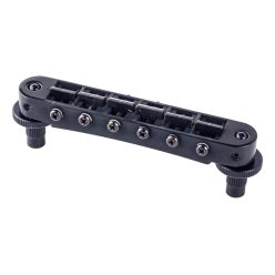   T3BP-BK TonePros  T3BP tune-o-matic bridge, for USA guitars, black