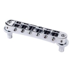   T3BP-CH TonePros  T3BP tune-o-matic bridge, for USA guitars, chrome