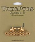 T3BP-G TonePros  T3BP tune-o-matic bridge, for USA guitars, gold