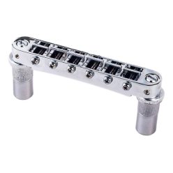   T3BT-CH TonePros  T3BT tune-o-matic bridge, metric/for import guitars, chrome