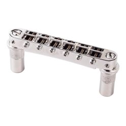   T3BT-N TonePros  T3BT tune-o-matic bridge, metric/for import guitars, nickel