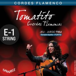   T51-J Savarez  E-1 string, from Tomatito signature set, flamenco, hard tension