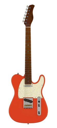 T7/FR Sire Guitars T Series Larry Carlton electric guitar T-style fiesta red