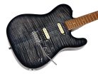 T7FM/TBK Sire Guitars T Series Larry Carlton electric guitar T-style with flamed maple top transparent black