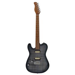   T7FML/TBK Sire Guitars T Series Larry Carlton lefty electric guitar T-style flamed maple top transparent black