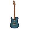 T7FML/TBL Sire Guitars T Series Larry Carlton lefty electric guitar T-style flamed maple top transparent blue