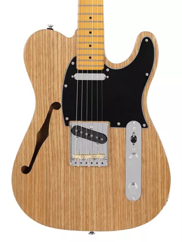 T7TV/NT Sire Guitars T Series Larry Carlton alder + ash chambered electric guitar T-style, natural