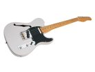 T7TV/SV Sire Guitars T Series Larry Carlton alder + ash chambered electric guitar T-style, silver