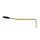 TA-6-FGB Boston  tremolo arm, 6mm thread, 5mm arm diameter, gold with black cap