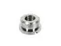 TA-60 Boston  mic stand thread adapter, 3/8 female to 5/8 male with grip ring
