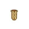 TB-05-G Boston  string ferrules, Teaser, 6,5mm diameter x 11mm, 6-pack, gold
