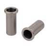 TB-23-1-M Halon  thimbles, for metric posts, stainless steel, chrome gloss